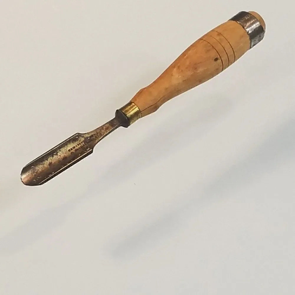 Vintage Antique Chisel Thomas Ibbotson Cast Steel Woodworking Tool